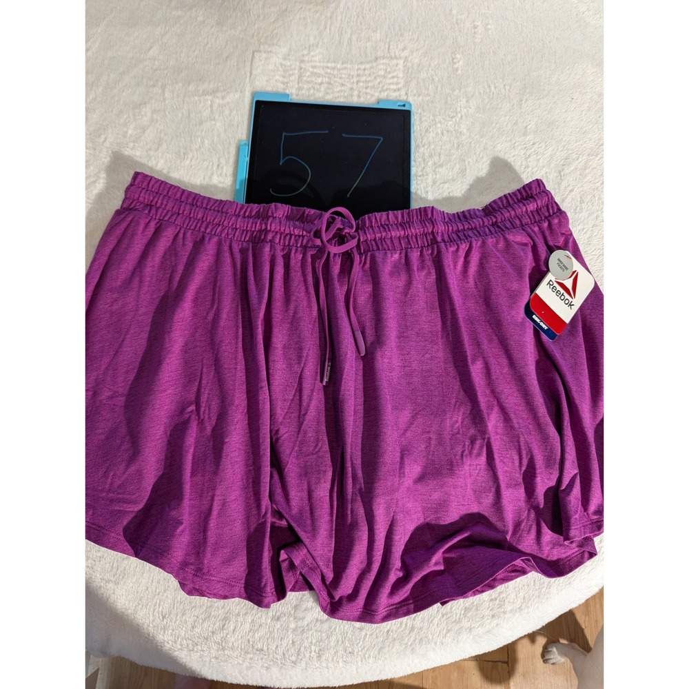 Reebok Skort Womens XXXL Purple New Activewear Inner Shorts Pockets